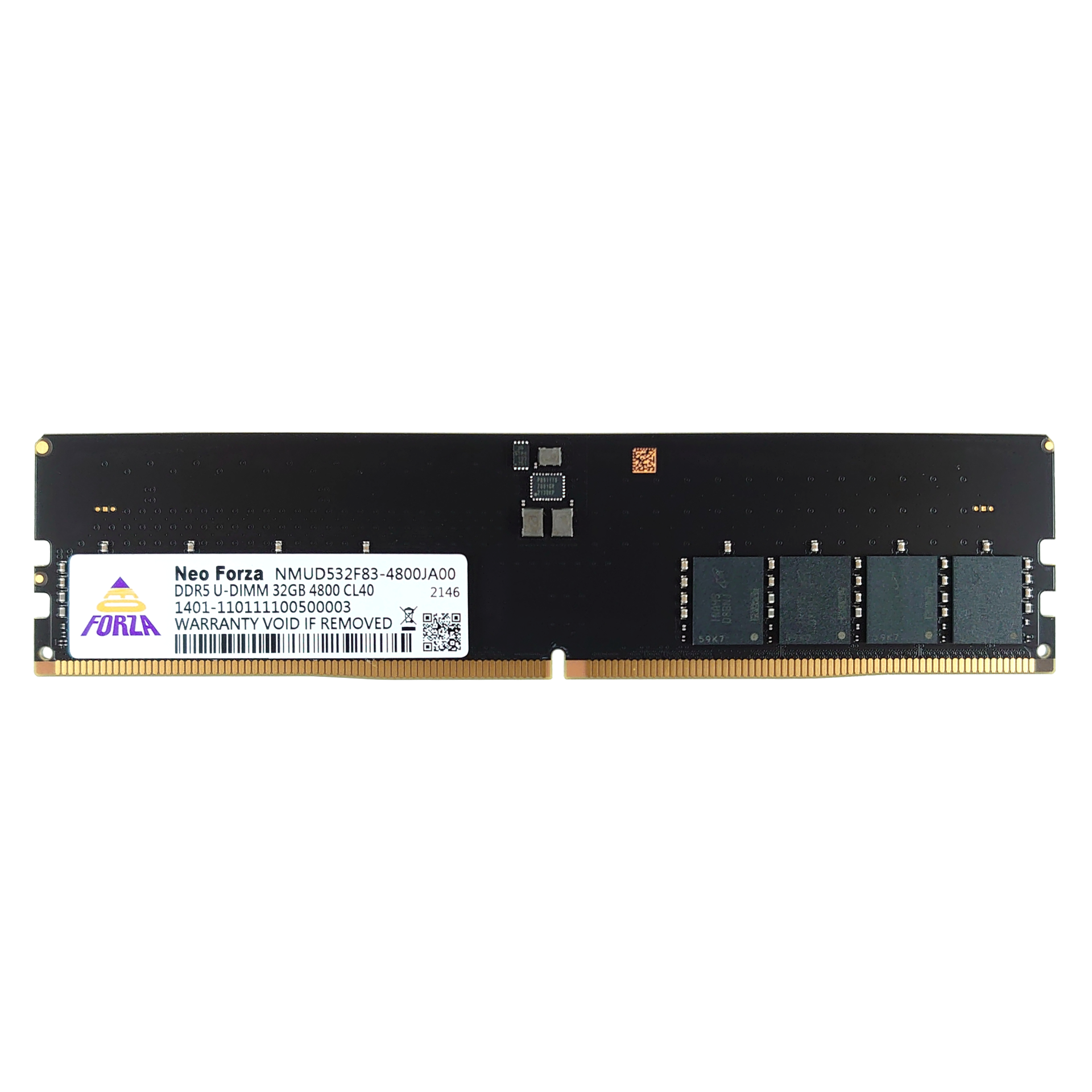 NEOFORZA 32GB 4800MHz CL40 1.1V  DDR5 UDIMM