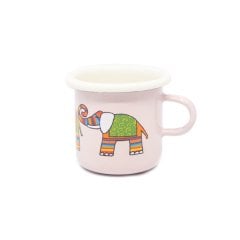 Emaye Minik Bardak-Pembe Fil