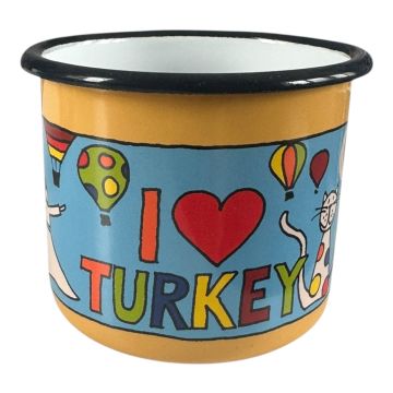 Emaye Bardak-Sarı Türkiye