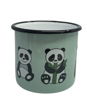 Emaye Bardak -Turkuaz Panda