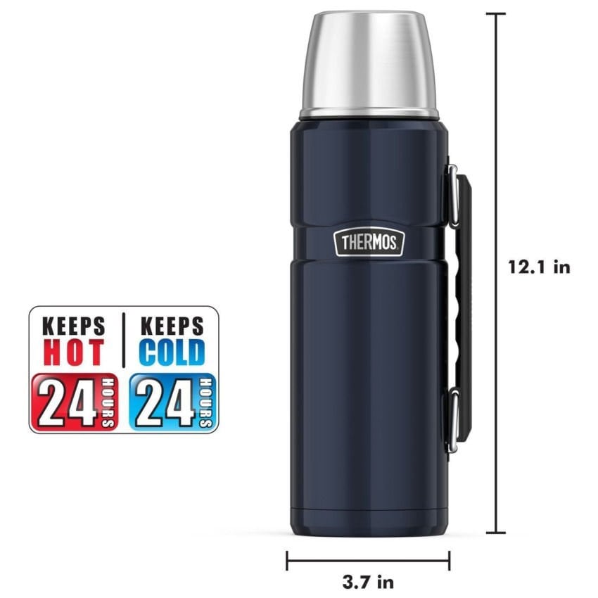 THERMOS SK2010 STAINLESS KING LARGE 1.2L MIDNIGHT BLUE 169296