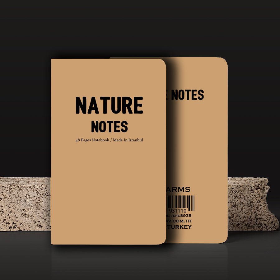 Nature Notes Craft Not Defteri ( Boş Sayfa )