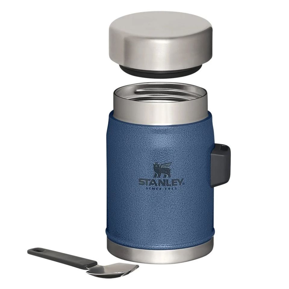Stanley Klasik Paslanmaz Çelik Yemek Termosu Kaşıklı 0,40 LT 0,40 LT - Koyu Mavi