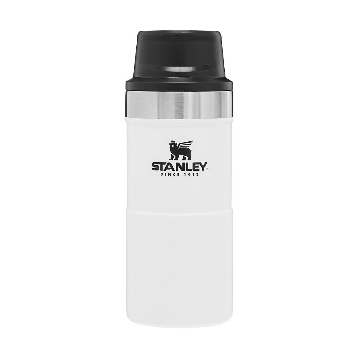 Stanley 0.35L Classic Trigger-Action Travel Mug - Polar White