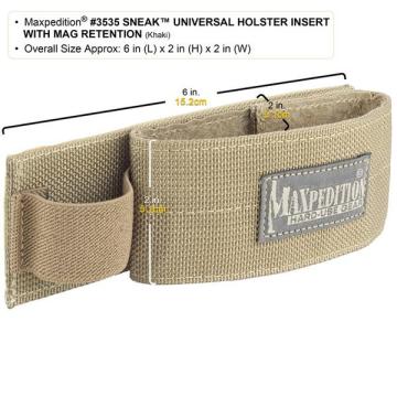 Maxpedition Sneak Universal Holster With Mag 3535K