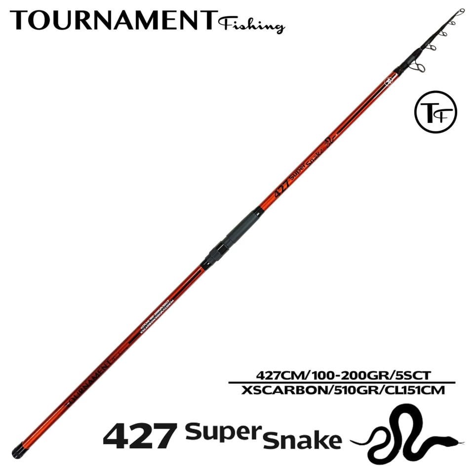 Tournamet fishing Super Snake Surf 4.20mt 100-200gr atarlı Olta Kamışı