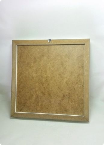 30*30 cm Kare boş ahşap kapı süsü