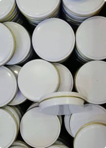 12 Li Beyaz Mini Teneke Şeker Kutusu 6,5x2 cm