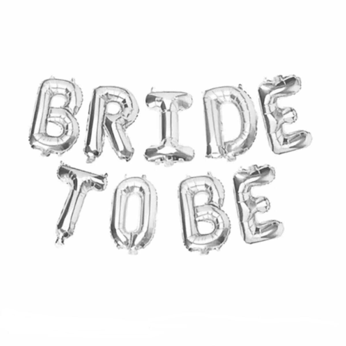 Bride To Be Folyo Harf Balon