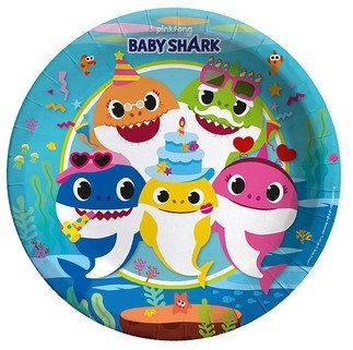 8 li TABAK BABY SHARK 23 CM