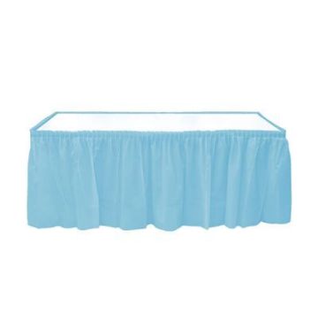 Mavi/Pembe Plastik Masa Eteği