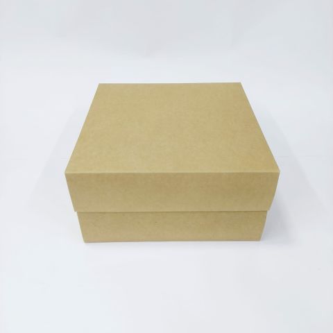 27x27x14 Cm Hediyelik Kraft Komple Karton Kutu