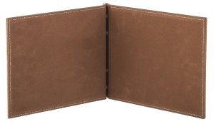 Kod: 309 Bağcıklı Parçalı Desen Özel Cafe Model Menü Kabı (Görsel Ebat: 24,5x17 cm)