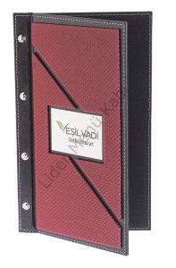 Kod: Set 06 Vidalı Parçalı Desen Metal Plakalı Menü Seti