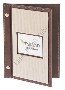 Kod: Set 07 Vidalı Dalga Model Metal Plakalı Menü Seti