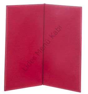 Kod: 11002 Vidalı Kesik Model Metal Plakalı Menü Kabı (Görsel Ebat: 19x32 cm)