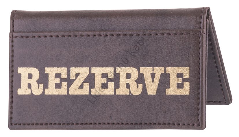 Kod: 706 Deri Masa Rezervelik (Ebat: 8x17 cm) (Yaldız Baskılı)