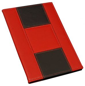Kod: 805 Deri Hesap Sümeni Çift Renk (Görsel Ebat: 12x20 cm)