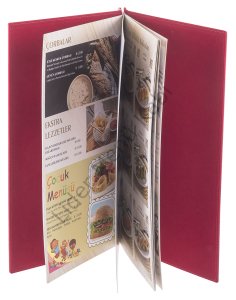 Kod: 11015 Vidalı Plakalı Menü Kabı (23x38 cm)