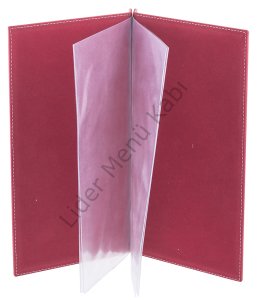 Kod: 11016 Vidalı Plakalı Menü Kabı (Ebat: 19x32 cm)