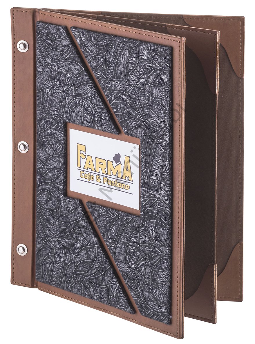 Kod: 11019 Vidalı Plakalı Menü Kabı (21x26 cm)