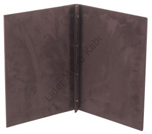 Kod: 0515 Ahşap İçten Vidalı Menü Lazer Kesim (23x32 cm)