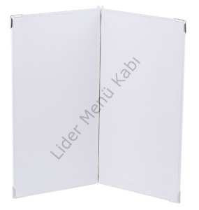 Kod: 11025 Vidalı Menü Kabı Serigraf Baskılı (19x32 cm)