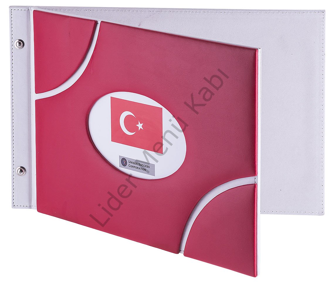 Kod: 11048 Vidalı Menü Kabı Özel Tasarım Parçalı Desen