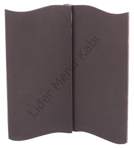 Kod: 0528 Ahşap Özel Kesim Menteşeli Menü (19x32 cm)