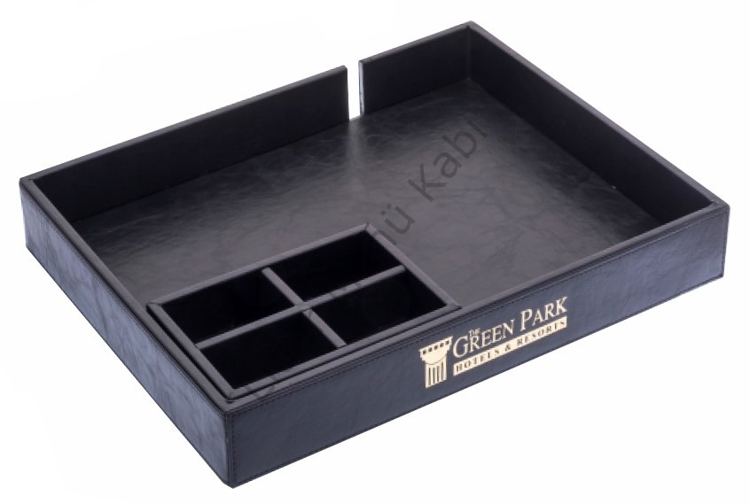 Kod: 1200 Golden Black Kettle Tepsisi (42x30 cm)