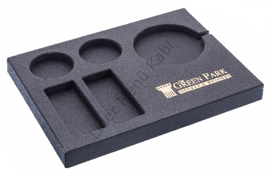 Kod: 1201 Golden Black Kettle Tepsisi Özel Ürün (33x25 cm)