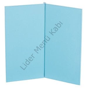 Kod: 257 Vidalı Model Sıcak Baskılı Menü Kabı (19x32 cm)