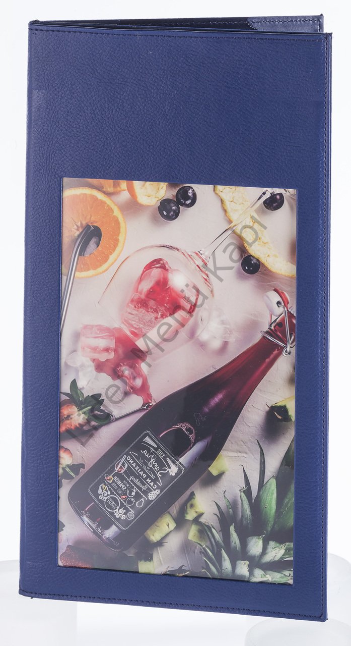 Kod: 0233-C İçten Vidalı Özel Menü Kabı (23x32 cm)