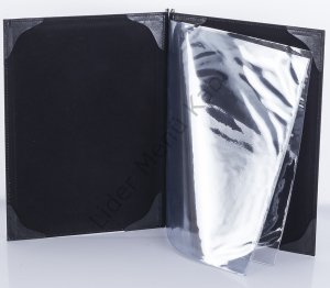 Kod: 0269 Vidalı Sanat Model Metalli Menü Kabı (26x32 cm)