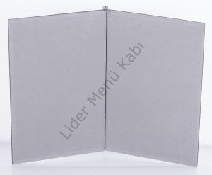 Kod: 0278 Vidalı Düz Model Serigraf Baskılı Menü Kabı (20x32 cm)