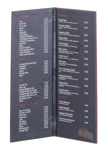 Kod: 11155 Ofset Sert Kapak Menü Kabı (11x30 cm)