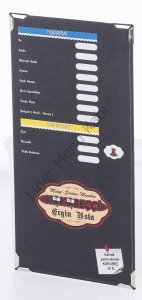 Kod: 11062 Ofset Sert Kapak Menü Kabı (14x30 cm)