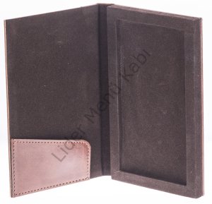 Kod: 952 Ahşap Deri Lazer Kesim Hesap Sümeni (Ebat: 12x20 cm)