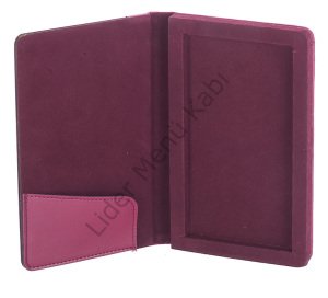 Kod: 957 Özel Kaplama Su Geçirmez Ahşap Lazer Kazıma Hesap Sümeni (Ebat: 12x20 cm)
