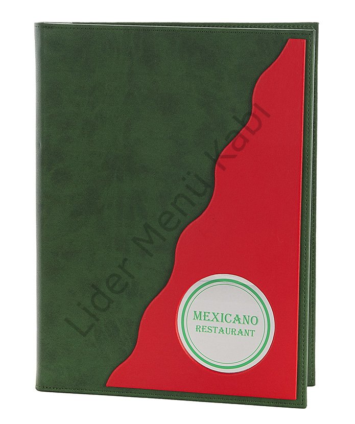 Kod: 0301 İçten Vidalı Vadi Üst Model Metal Pencereli Menü Kabı (23x31,5 cm)
