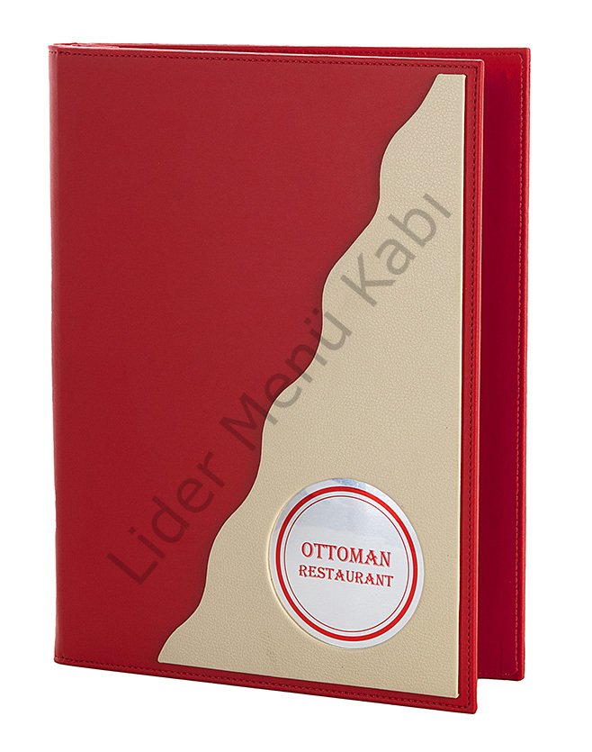 Kod: 0302 İçten Vidalı Vadi Üst Model Metal Pencereli Menü Kabı (23x31,5 cm)