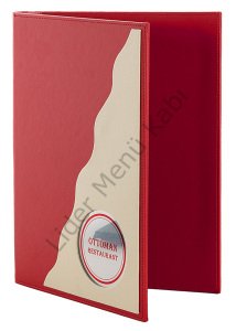 Kod: 0302 İçten Vidalı Vadi Üst Model Metal Pencereli Menü Kabı (23x31,5 cm)