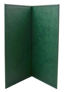 Kod: 0315 Vidalı Düz Model Sıcak Baskılı Menü Kabı (19x31 cm)