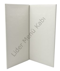 Kod: 0287 Vidalı Düz Model Sıcak Baskılı Menü Kabı (19x31 cm)