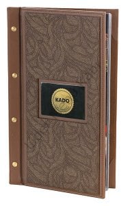 Kod: 0295 Vidalı Plato Model Pencereli Menü Kabı (19x31 cm)