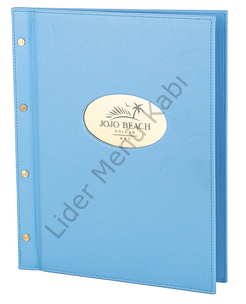 Kod: 0297 Vidalı Oval Pencereli Model Menü Kabı (25x31,5 cm)