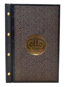 Kod: 0299 Vidalı Plato Üst Model Pencereli Menü Kabı (23x31 cm)
