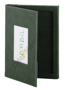 Kod: 0876 Sandıklı Model Pencereli Hesap Sümeni (Ebat: 14x20 cm)