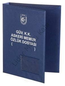 Kod: 1025 PVC Klasör Serigraf Baskılı