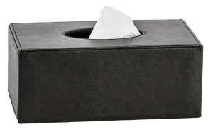 Deri Otel Ekipman Seti Gofre Baskılı - Leather Hotel Equipment Set Seersucker Printed